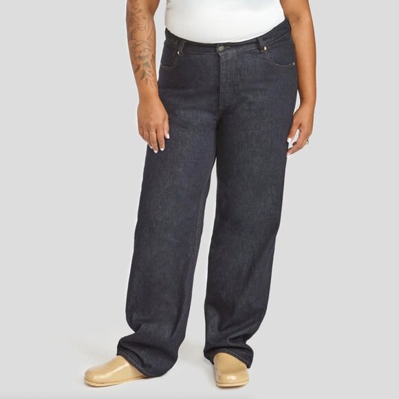Decade Studio Quinn Jeans - Raw Denim (36 - similar to 14 or XL) - Picture 1 of 4